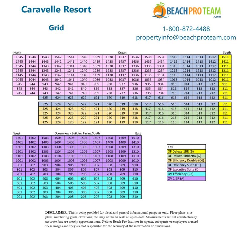Caravelle Resort Grid